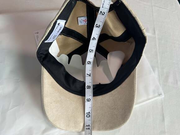 Disney Love Your Melon Mickey Hat Beige Suede Dad Cap NWT Disneycore Coquette main image 8